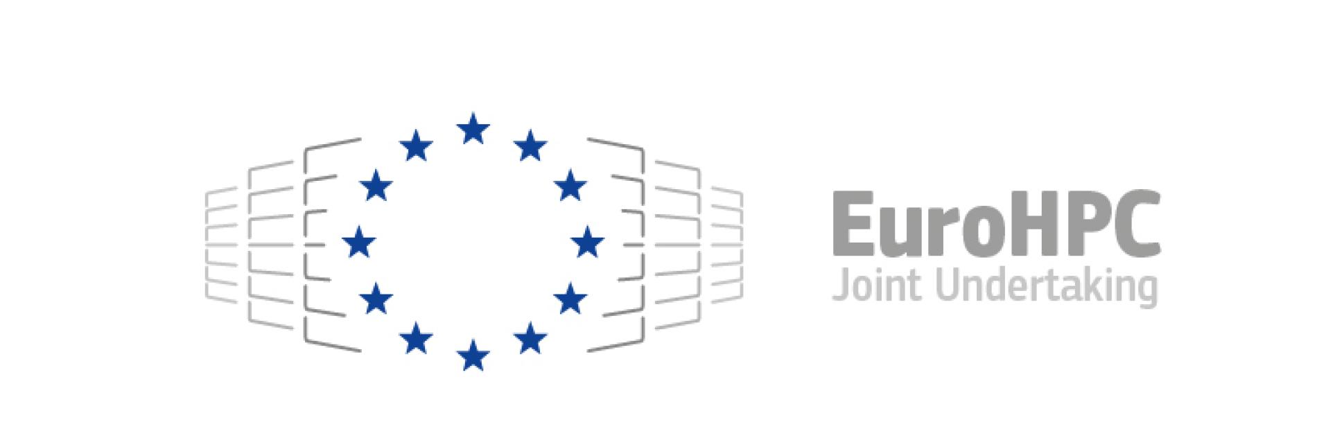 Logo projektu EuroHPC Joint Undertaking